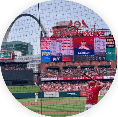 Saint Louis Cardinals baseball game