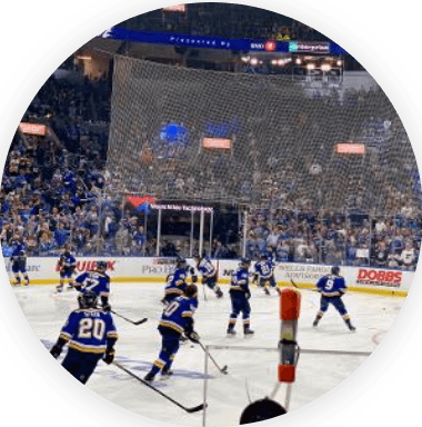 Saint Louis Blues hockey game